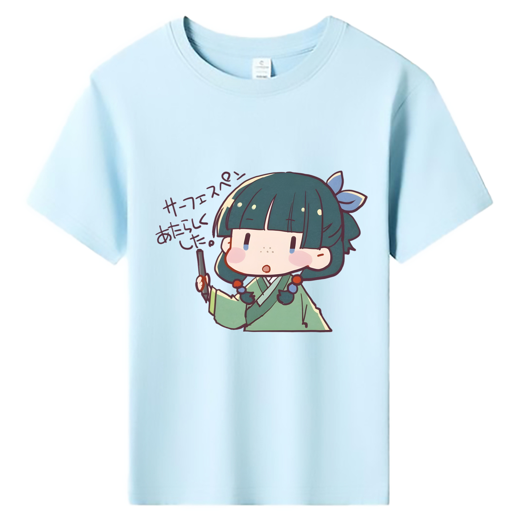 （画像用） 薬屋のひとりごと The Apothecary Diaries 綿100％キッズTシャツ（フロントプリント）